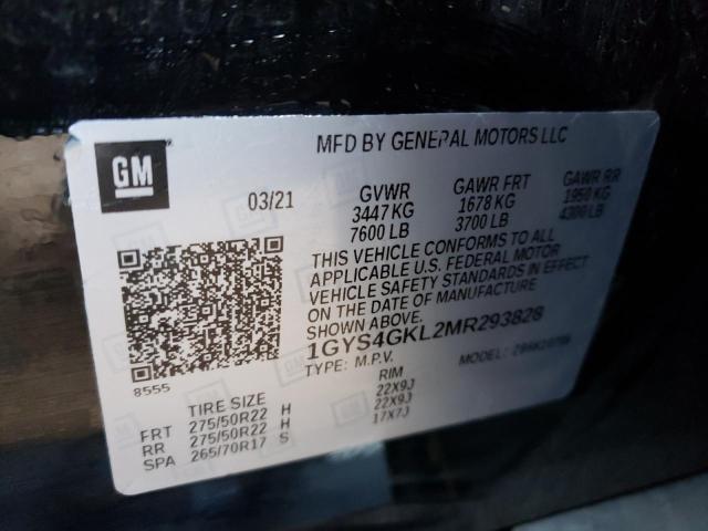 Photo 10 from auction – 2021 CADILLAC ESCALADE S with VIN 1GYS4GKL2MR293828