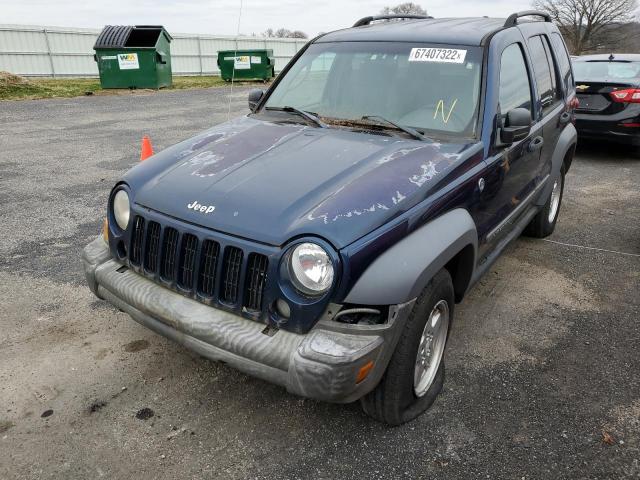 JEEP LIBERTY SP 2005 with VIN 1J4GL48K95W513345 - Photo from auction