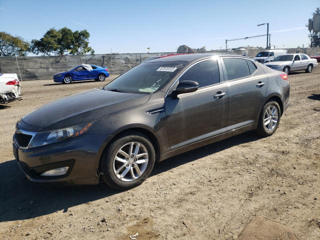 KIA OPTIMA LX 2013 with VIN 5XXGM4A75DG229767 - Photo from auction