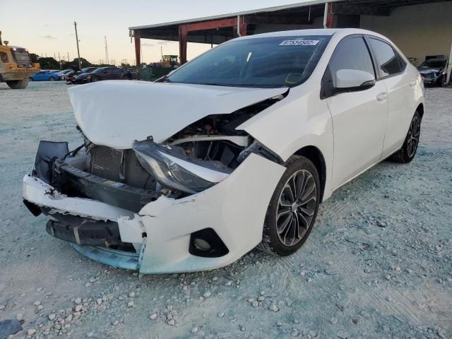 TOYOTA COROLLA L 2016 with VIN 5YFBURHE5GP449028 - Photo from auction