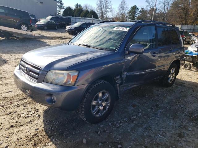 TOYOTA HIGHLANDER 2007 with VIN JTEEP21A270204941 - Photo from auction