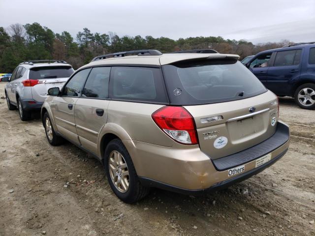Photo 2 from auction – 2008 SUBARU OUTBACK with VIN 4S4BP60C687312470