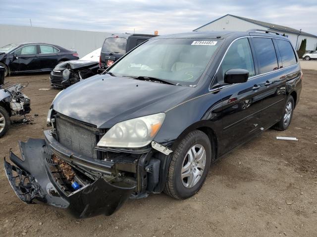 HONDA ODYSSEY EX 2005 with VIN 5FNRL38635B055446 - Photo from auction