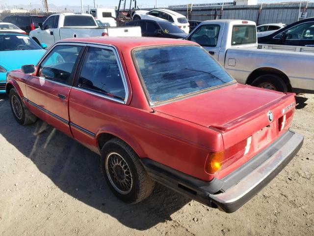 Photo 2 from auction – 1987 BMW 325 IS with VIN WBAAA1302H2320517