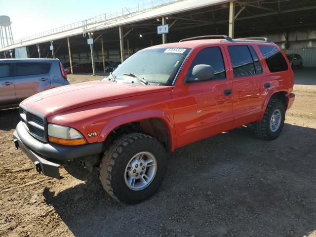 DODGE DURANGO 2000 with VIN 1B4HS28N3YF209120 - Photo from auction