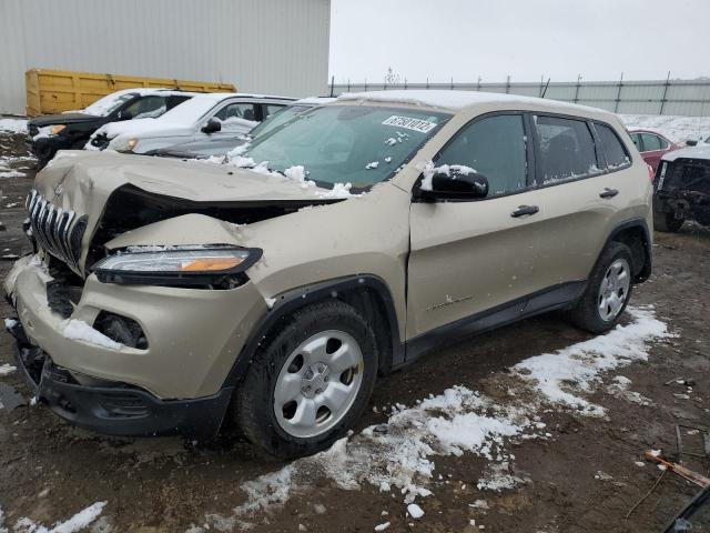 JEEP CHEROKEE S 2015 with VIN 1C4PJLABXFW662915 - Photo from auction