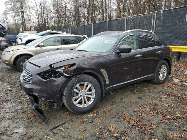 INFINITI FX35 2011 with VIN JN8AS1MW1BM732463 - Photo from auction