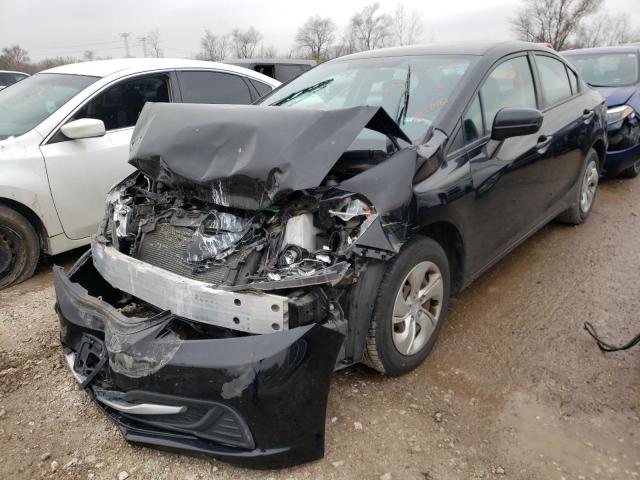HONDA CIVIC LX 2015 with VIN 19XFB2F5XFE044087 - Photo from auction