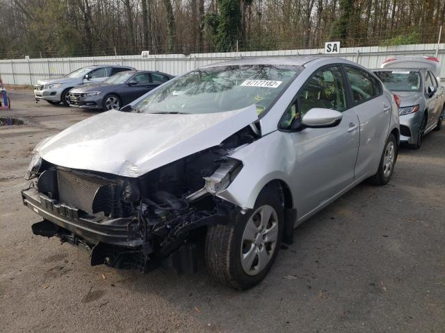 KIA FORTE LX 2016 with VIN KNAFK4A69G5528385 - Photo from auction