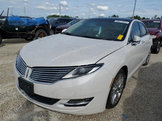 LINCOLN MKZ HYBRID 2014 with VIN 3LN6L2LU2ER828856 - Photo from auction