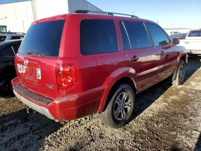 Photo 3 from auction – 2004 HONDA PILOT EXL with VIN 2HKYF18554H513700
