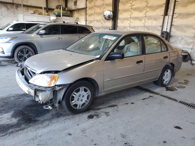HONDA CIVIC LX 2001 with VIN JHMES16591S012564 - Photo from auction