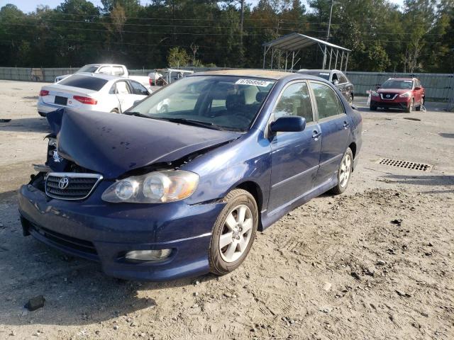TOYOTA COROLLA CE 2008 with VIN 2T1BR32EX8C870722 - Photo from auction