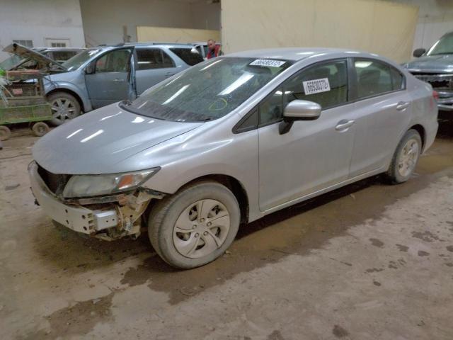 HONDA CIVIC LX 2015 with VIN 19XFB2F50FE019036 - Photo from auction