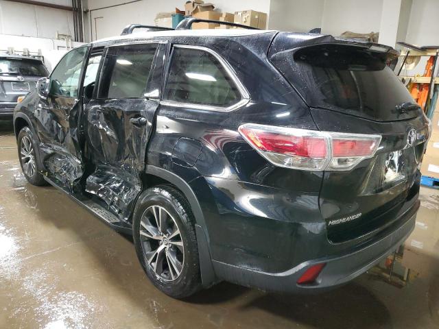 Photo 2 from auction – 2016 TOYOTA HIGHLANDER with VIN 5TDJKRFH9GS337421