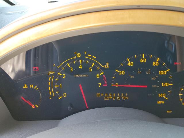 Photo 9 from auction – 2004 INFINITI QX56 with VIN 5N3AA08C44N805852