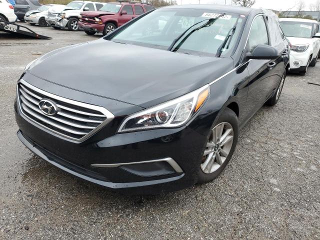 HYUNDAI SONATA SE 2016 with VIN 5NPE24AF7GH348286 - Photo from auction