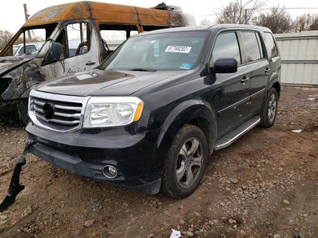 HONDA PILOT EXLN 2015 with VIN 5FNYF4H76FB013811 - Photo from auction