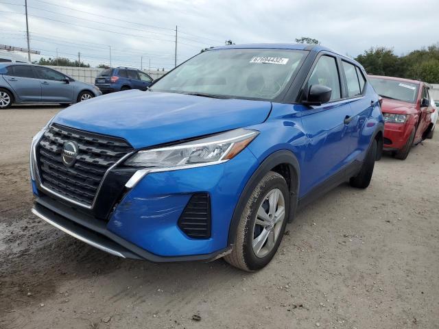 NISSAN KICKS S 2021 with VIN 3N1CP5BV7ML490723 - Photo from auction