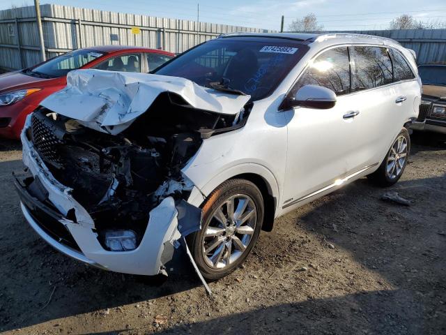 KIA SORENTO SX 2016 with VIN 5XYPKDA58GG153790 - Photo from auction