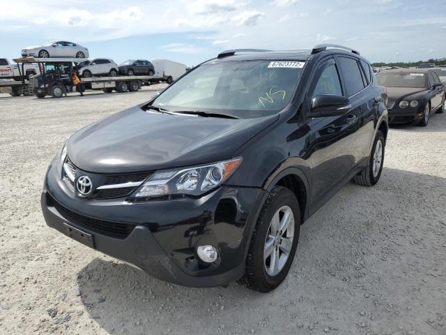 TOYOTA RAV4 XLE 2014 with VIN 2T3RFREV2EW212769 - Photo from auction