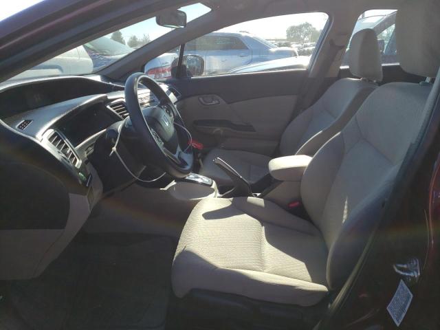 Photo 7 from auction – 2014 HONDA CIVIC LX with VIN 19XFB2F55EE062723