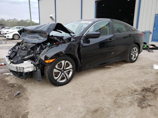 HONDA CIVIC LX 2017 with VIN 19XFC2F59HE030486 - Photo from auction