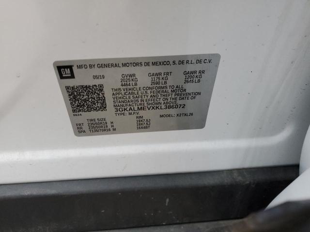 Photo 14 from auction – 2019 GMC TERRAIN SL with VIN 3GKALMEVXKL386072