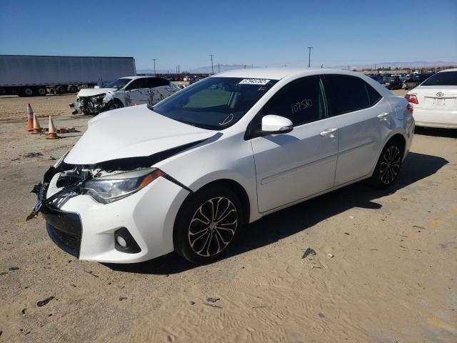 TOYOTA COROLLA L 2014 with VIN 5YFBURHE3EP162753 - Photo from auction