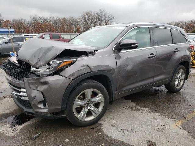 TOYOTA HIGHLANDER 2017 with VIN 5TDDZRFH1HS450192 - Photo from auction
