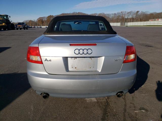 Photo 6 from auction – 2003 AUDI A4 1.8 CAB with VIN WAUAC48H03K018064