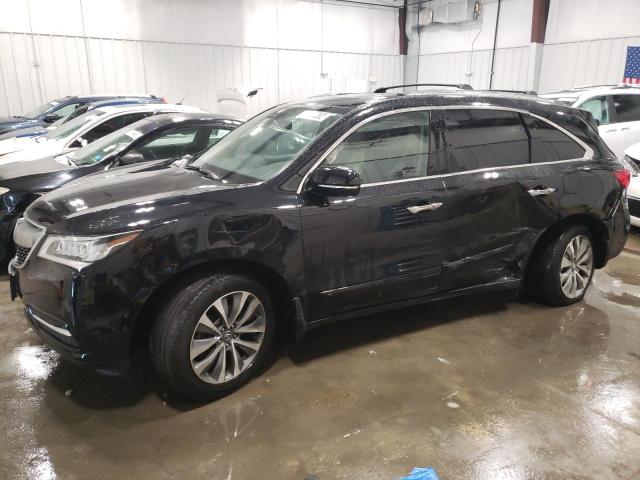 ACURA MDX TECHNO 2016 with VIN 5FRYD4H66GB019931 - Photo from auction