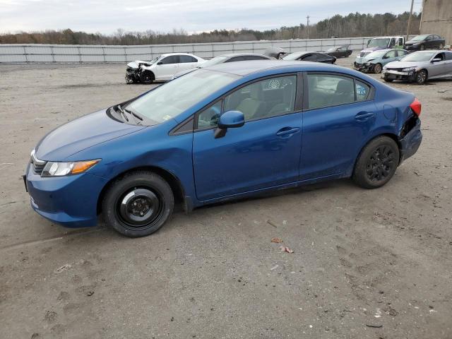 HONDA CIVIC LX 2012 with VIN 19XFB2F5XCE031805 - Photo from auction