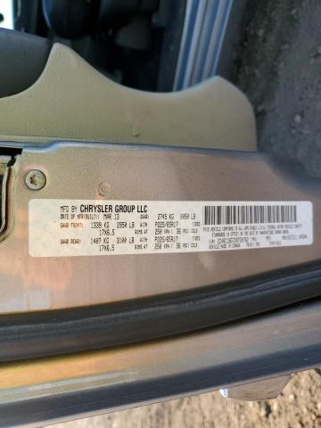 Photo 14 from auction – 2013 CHRYSLER TOWN & COU with VIN 2C4RC1BG7DR720762