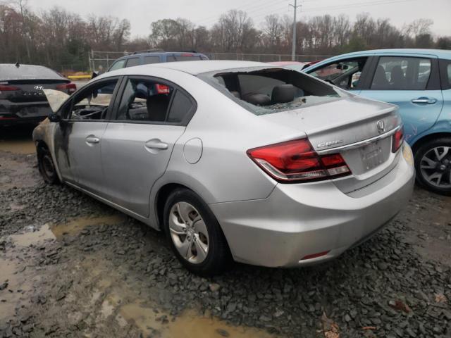 Photo 2 from auction – 2015 HONDA CIVIC LX with VIN 19XFB2F58FE233577