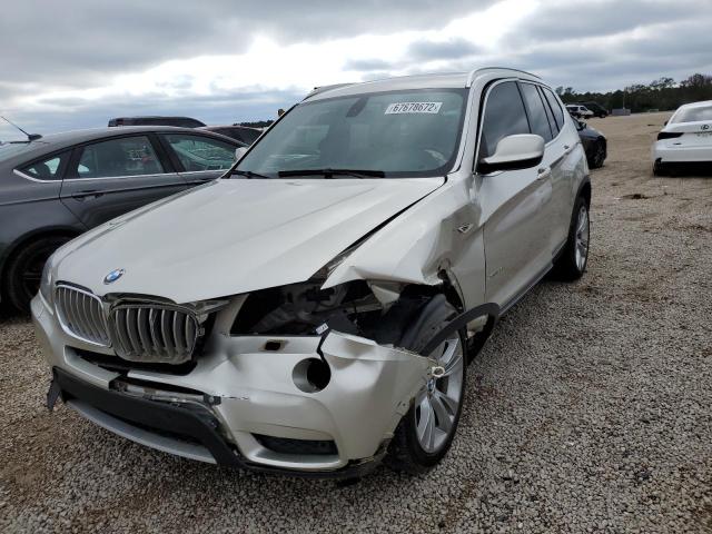 BMW X3 XDRIVE3 2012 with VIN 5UXWX7C5XCL737925 - Photo from auction