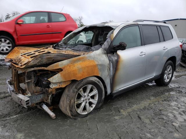 TOYOTA HIGHLANDER 2013 with VIN 5TDBK3EH9DS196459 - Photo from auction