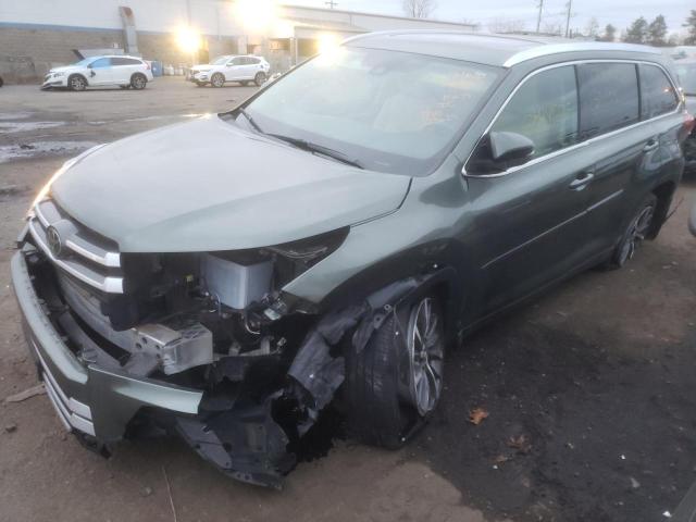 TOYOTA HIGHLANDER 2018 with VIN 5TDJZRFH5JS914268 - Photo from auction