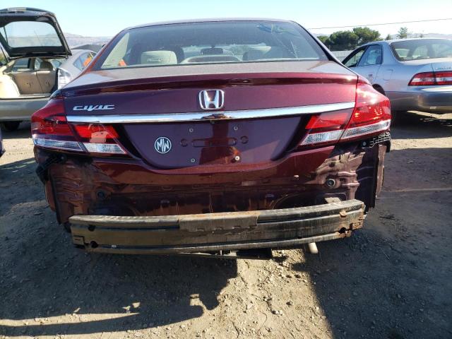 Photo 6 from auction – 2014 HONDA CIVIC LX with VIN 19XFB2F55EE062723