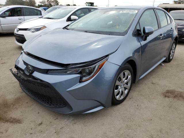 Photo 1 from auction – 2021 TOYOTA COROLLA LE with VIN 5YFEPMAE5MP233029
