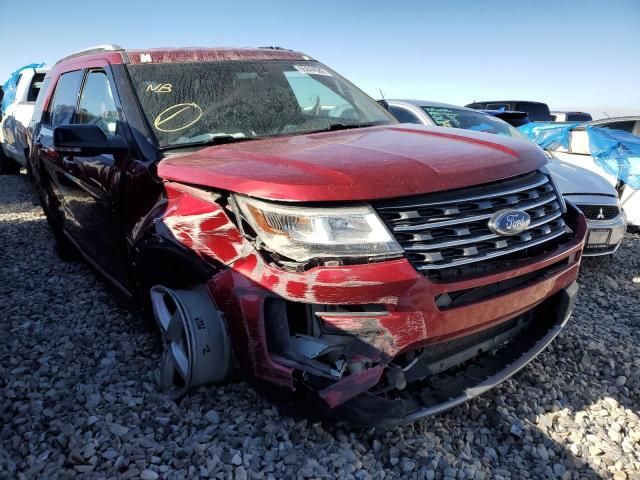 FORD EXPLORER X 2017 with VIN 1FM5K8DH9HGC22081 - Photo from auction