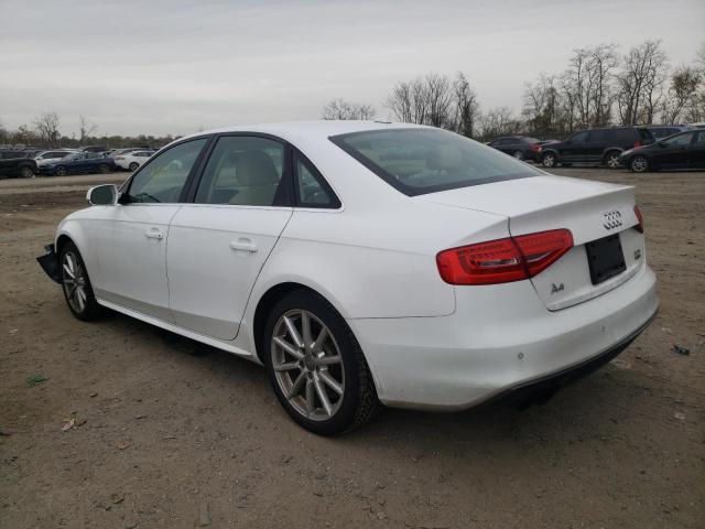Photo 2 from auction – 2015 AUDI A4 PREMIUM with VIN WAUFFAFLXFN040613