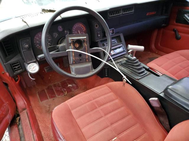 Photo 8 from auction – 1986 CHEVROLET CAMARO with VIN 1G1FP87S5GN115470