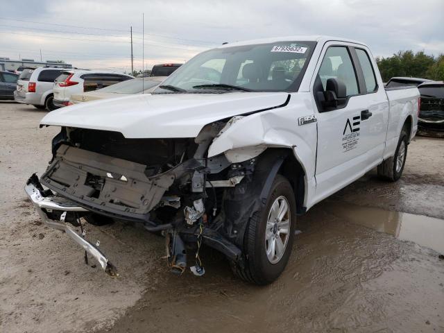 FORD F150 SUPER 2018 with VIN 1FTEX1CBXJFB09343 - Photo from auction