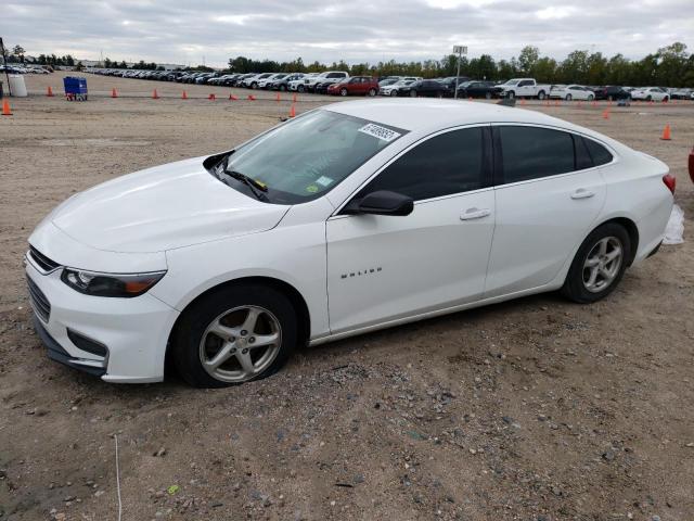 CHEVROLET MALIBU LS 2017 with VIN 1G1ZC5ST1HF102329 - Photo from auction