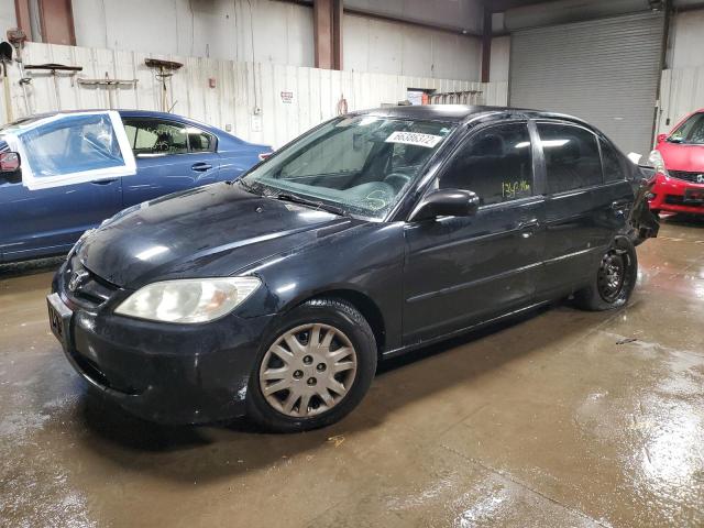 Photo 1 from auction – 2005 HONDA CIVIC LX with VIN 2HGES16625H616076