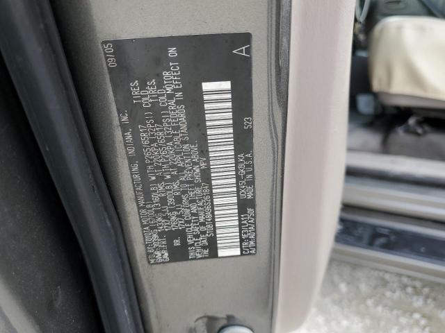 Photo 14 from auction – 2006 TOYOTA SEQUOIA LI with VIN 5TDBT48A96S261847
