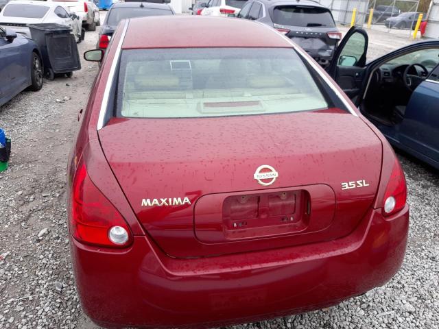 Photo 6 from auction – 2005 NISSAN MAXIMA SE with VIN 1N4BA41E95C855606