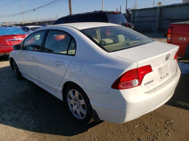 Photo 2 from auction – 2007 HONDA CIVIC LX with VIN 1HGFA15567L074485