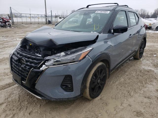 NISSAN KICKS SR 2021 with VIN 3N1CP5DV4ML507605 - Photo from auction